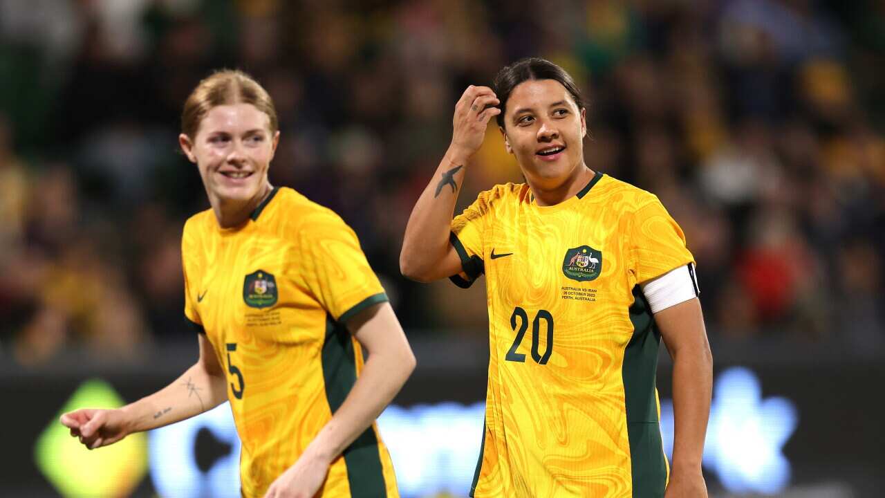 SOCCER AUSTRALIA IRAN WOMEN