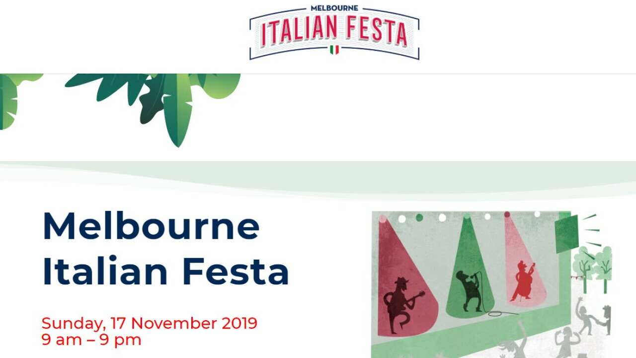 Courtesy of the Melbourne Italian Festa