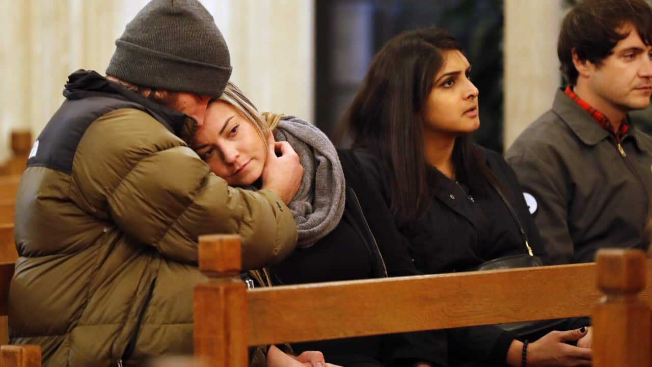 Oakland residents, join the community, friends and family to reflect and meditate for the victims of a fire at a warehouse, in Oakland