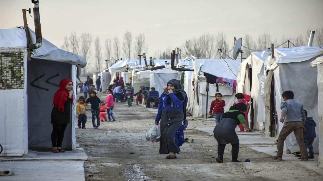 Most Syrian refugees remain in countries bordering Syria, including Lebanon, Jordan, and Turkey.