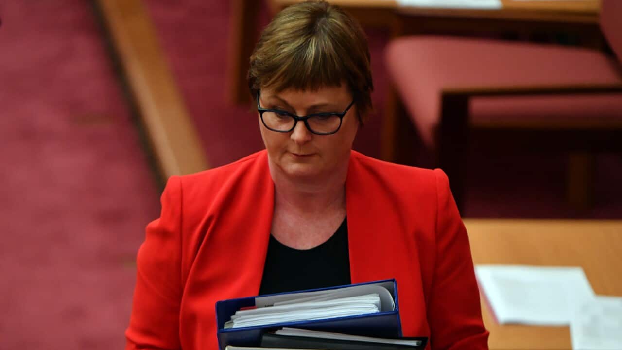 NDIS Minister Linda Reynolds has defended a controversial marketing strategy aimed at selling the proposed independent assessment changes.