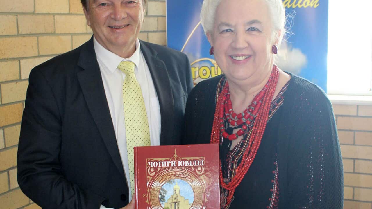 Marichka Halaburda-Chyhryn and Volodymyr Wojtowych.