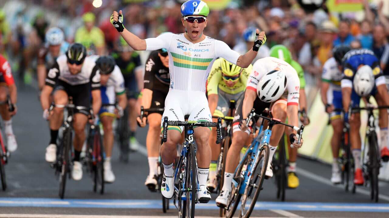 Caleb Ewan, Orica-GreenEDGE, Santos Tour Down Under