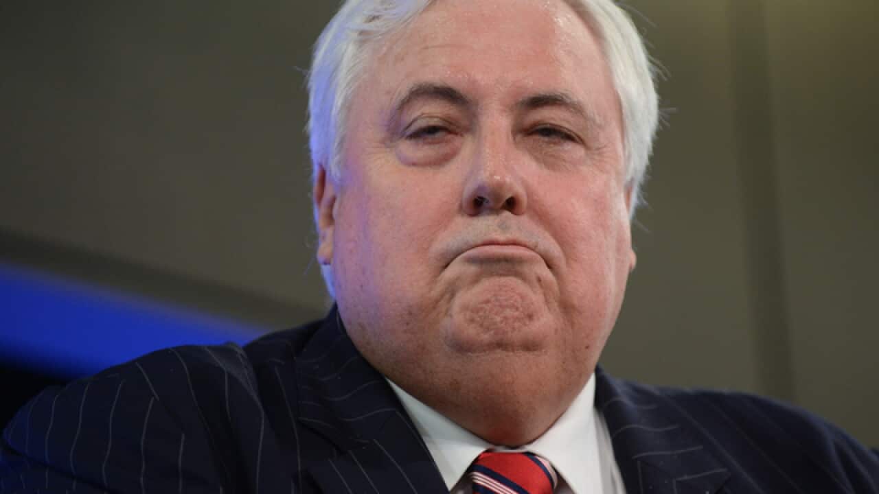 Federal MP Clive Palmer at the National Press Club