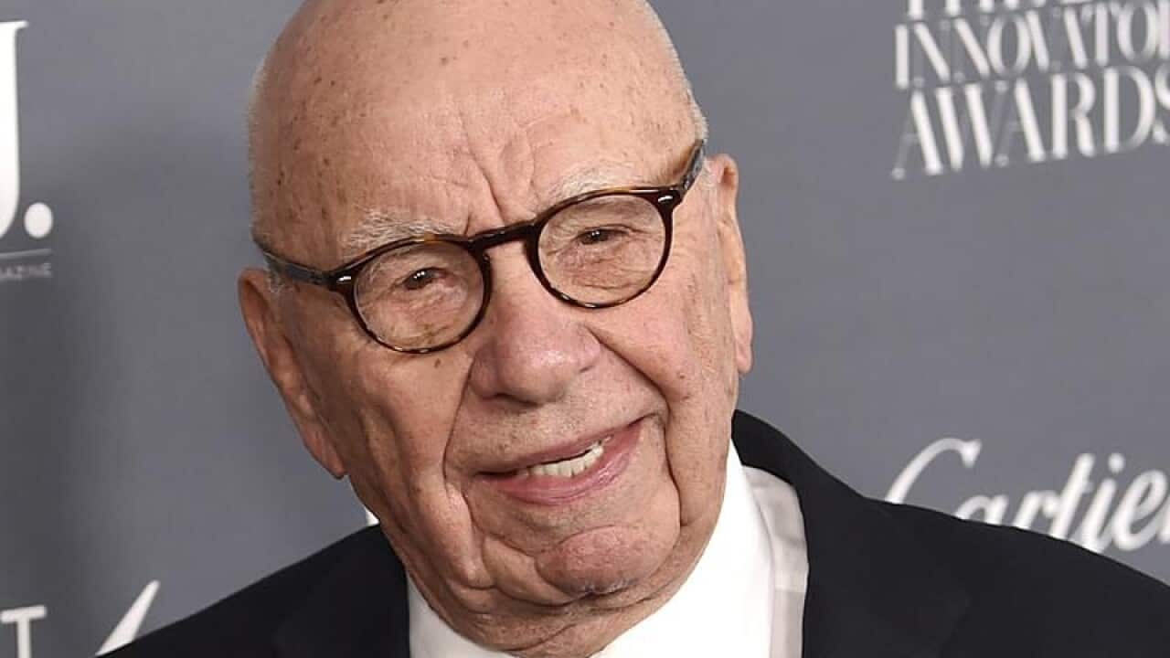 Australian media mogul Rupert Murdoch.
