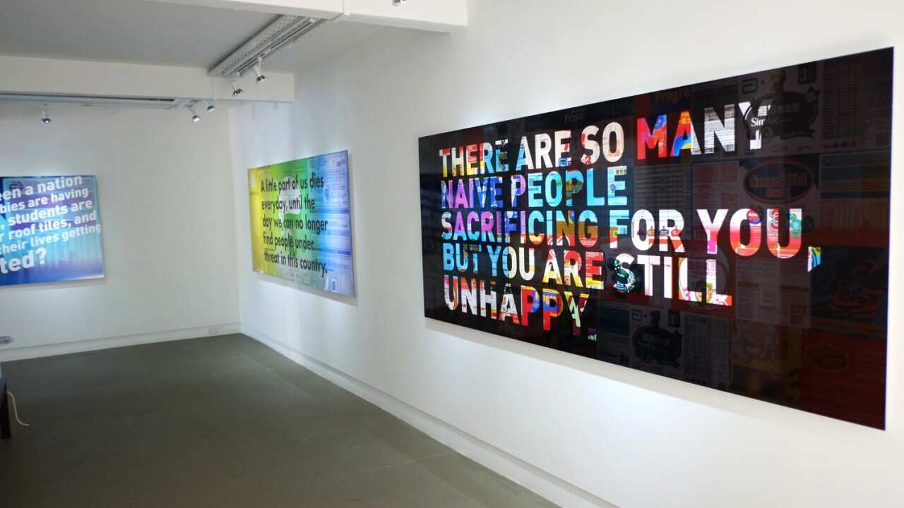 AI WEIWEI 艾未未 : BABY FORMULA 卑鄙处方 at Michael Jasseen Gallery, Singapore; 24 August - 6 October 2013