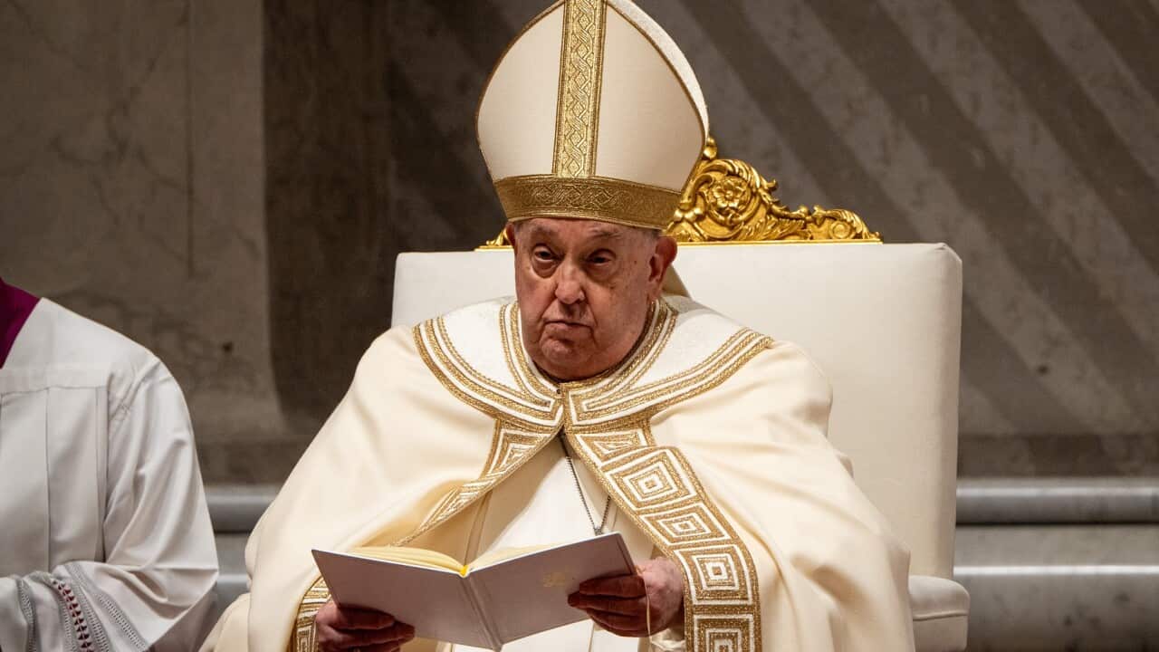 Pope Francis presides over First Vespers in Vatican - 01 Feb 2025