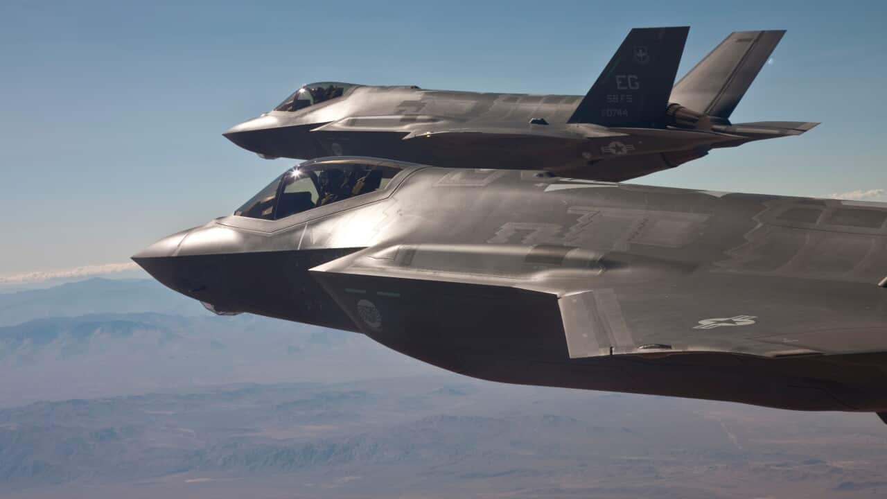 File photo of F-35 Joint Strike Fighters (AAP).jpg