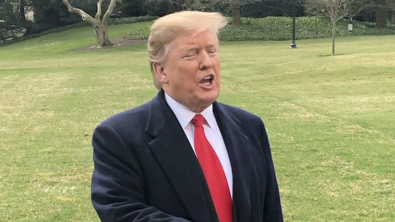 US President Donald Trump