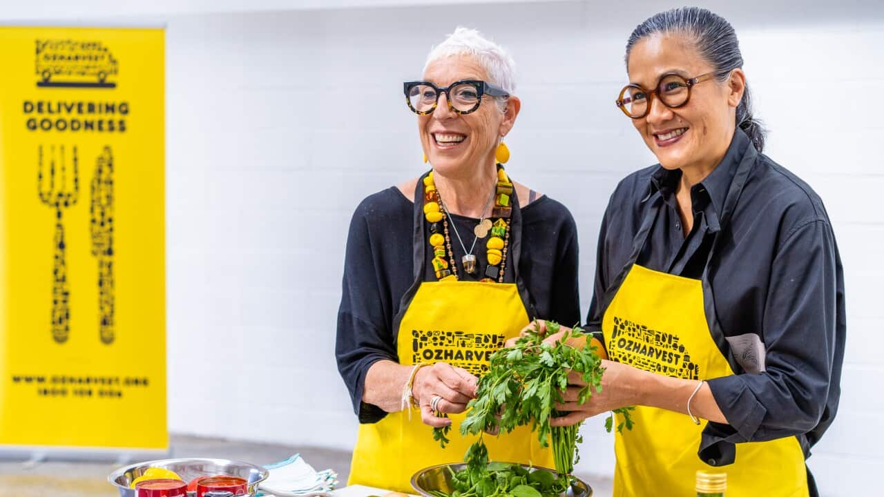 OzHarvest CEO and founder, Ronni Kahn, and chef and NEST ambassador Kylie Kwong.