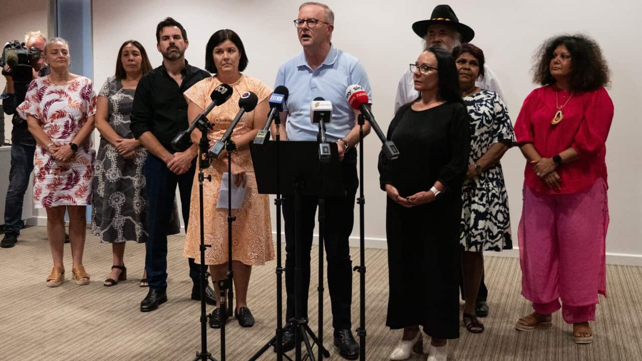 ANTHONY ALBANESE ALICE SPRINGS VISIT