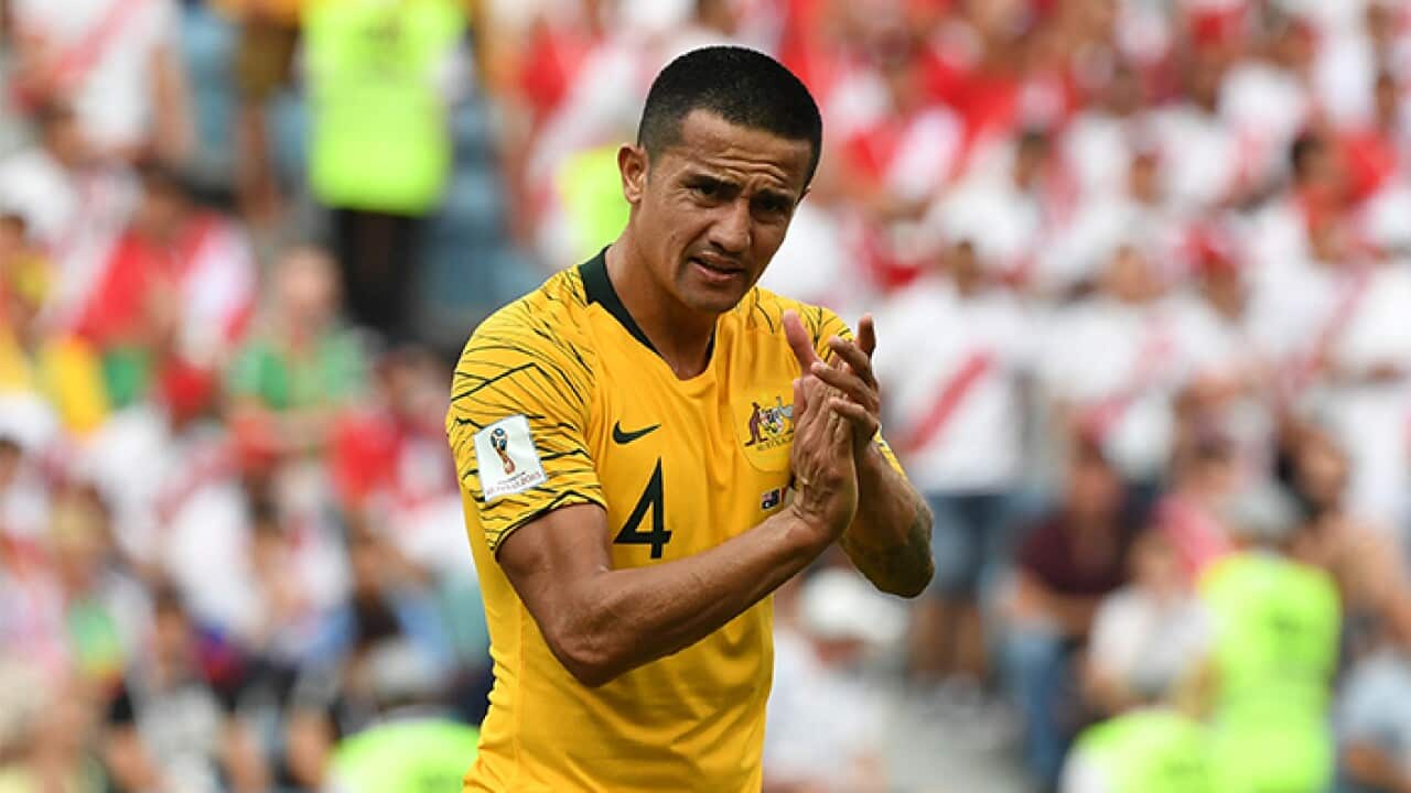 Tim Cahill is retiring international games today