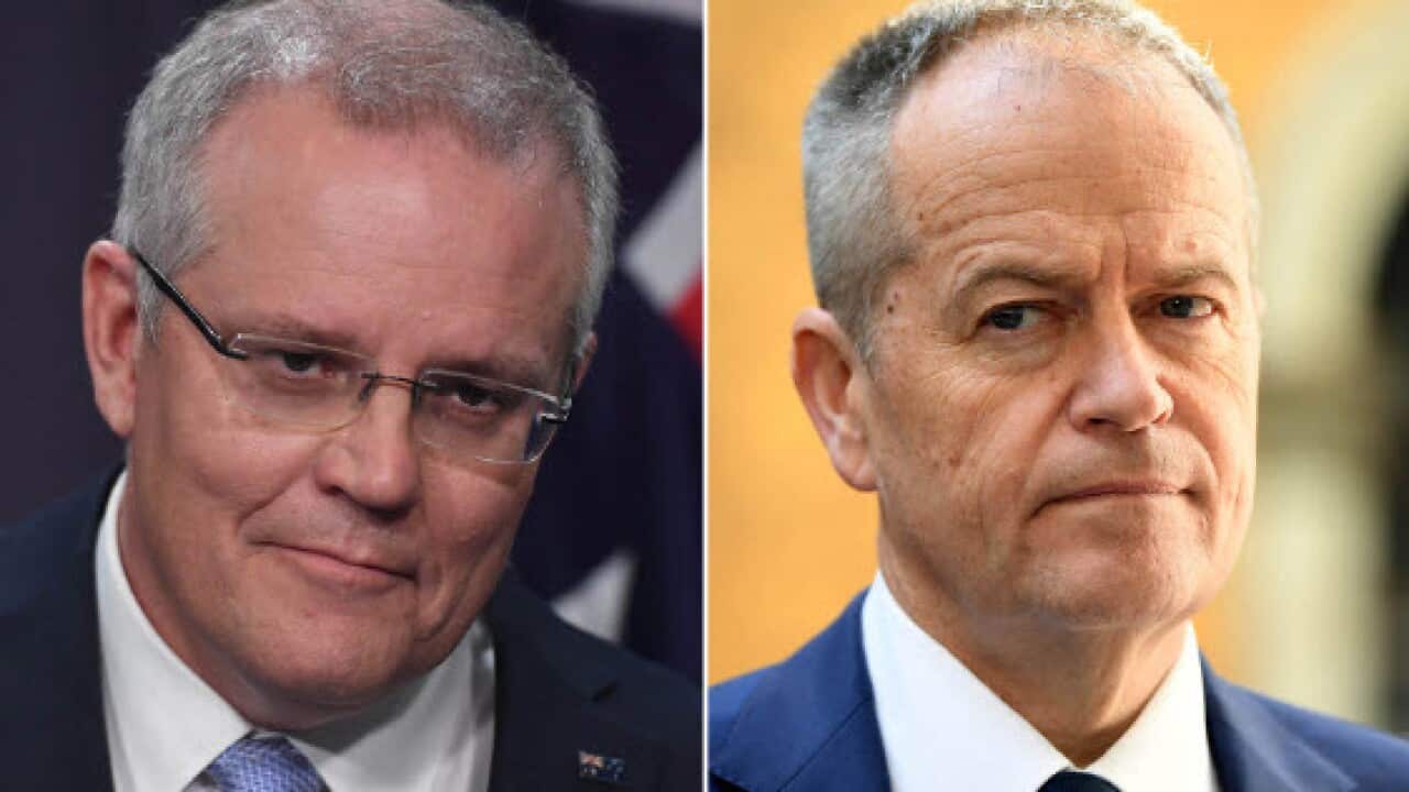 Scott Morrison e Bill Shorten