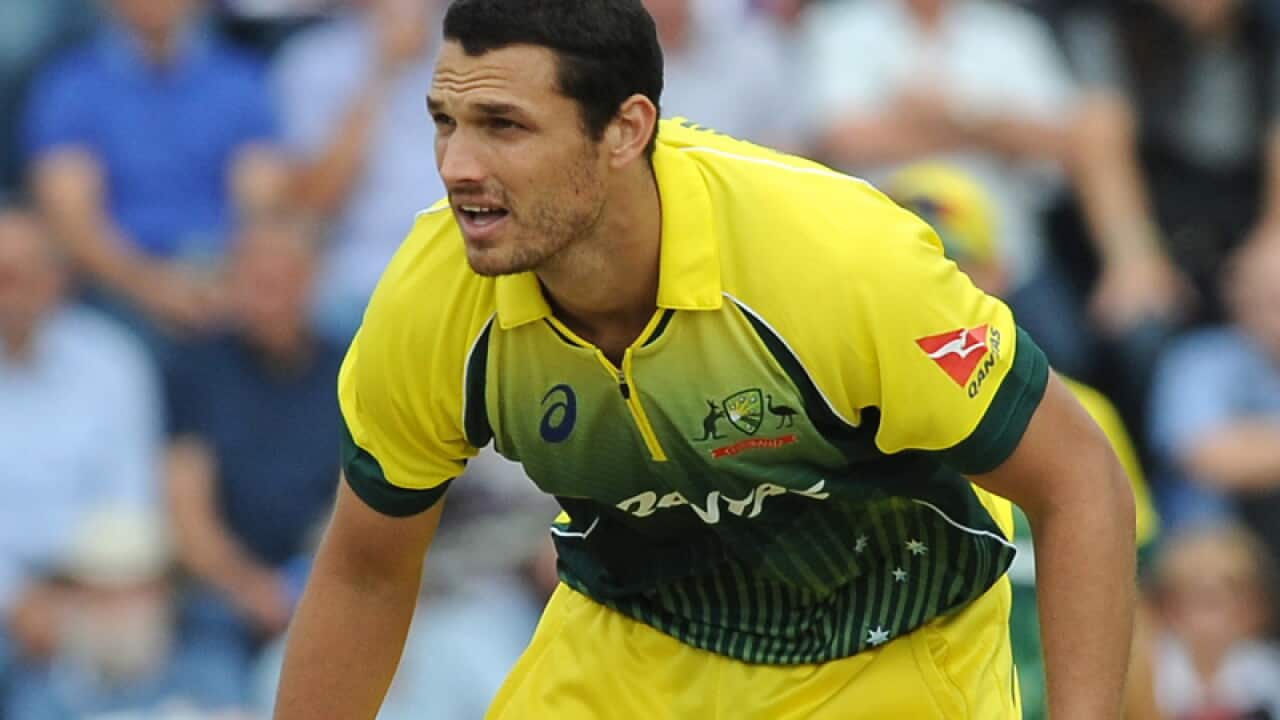 Australia’s Nathan Coulter-Nile.