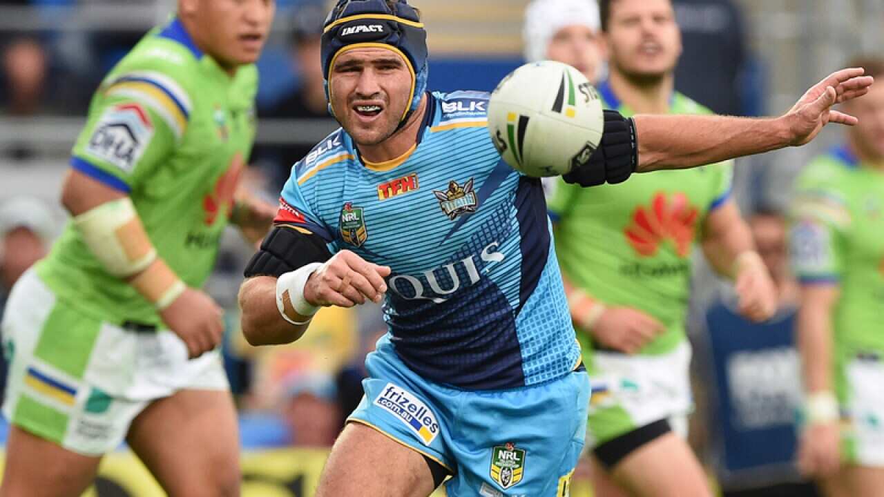 Titans player Nathan Friend