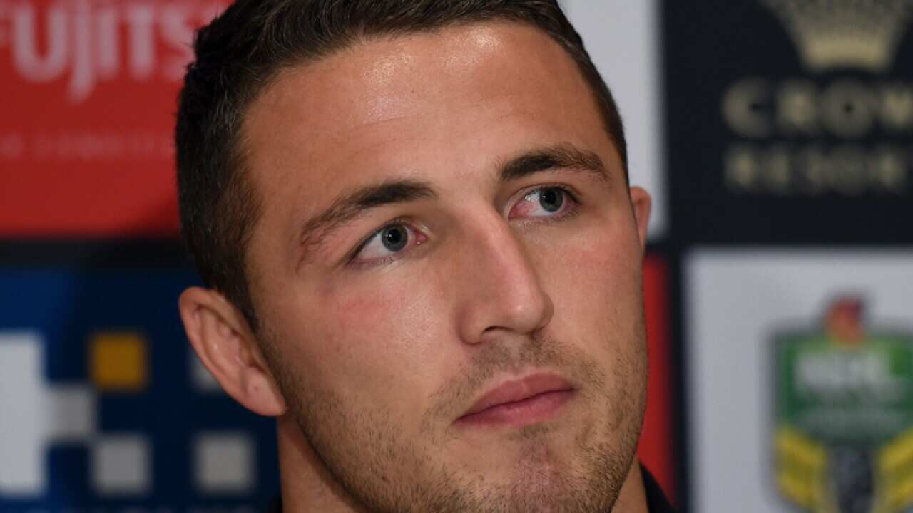 South Sydney Rabbitohs NRL player Sam Burgess
