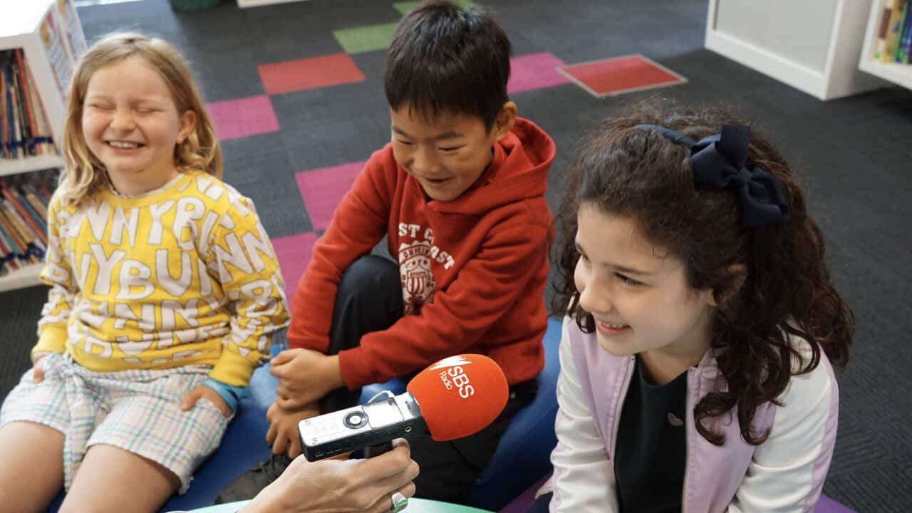Young students at Brunswick South Primary School