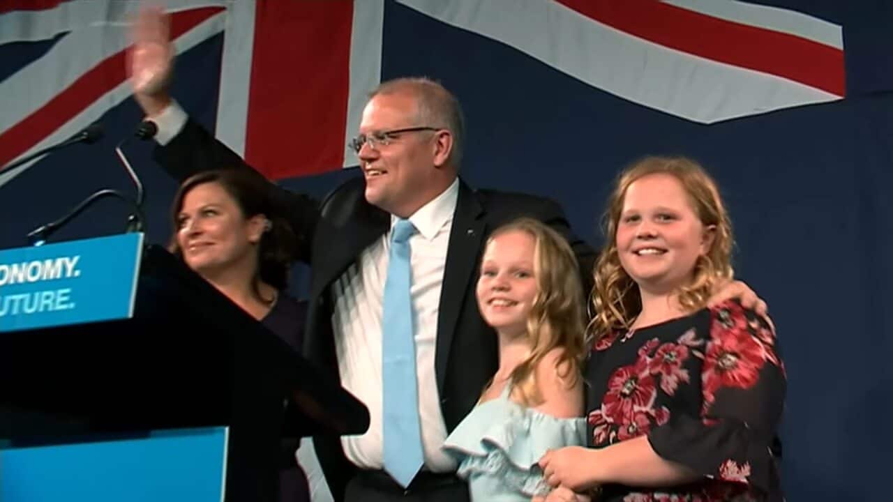Scott Morrison claims victory.