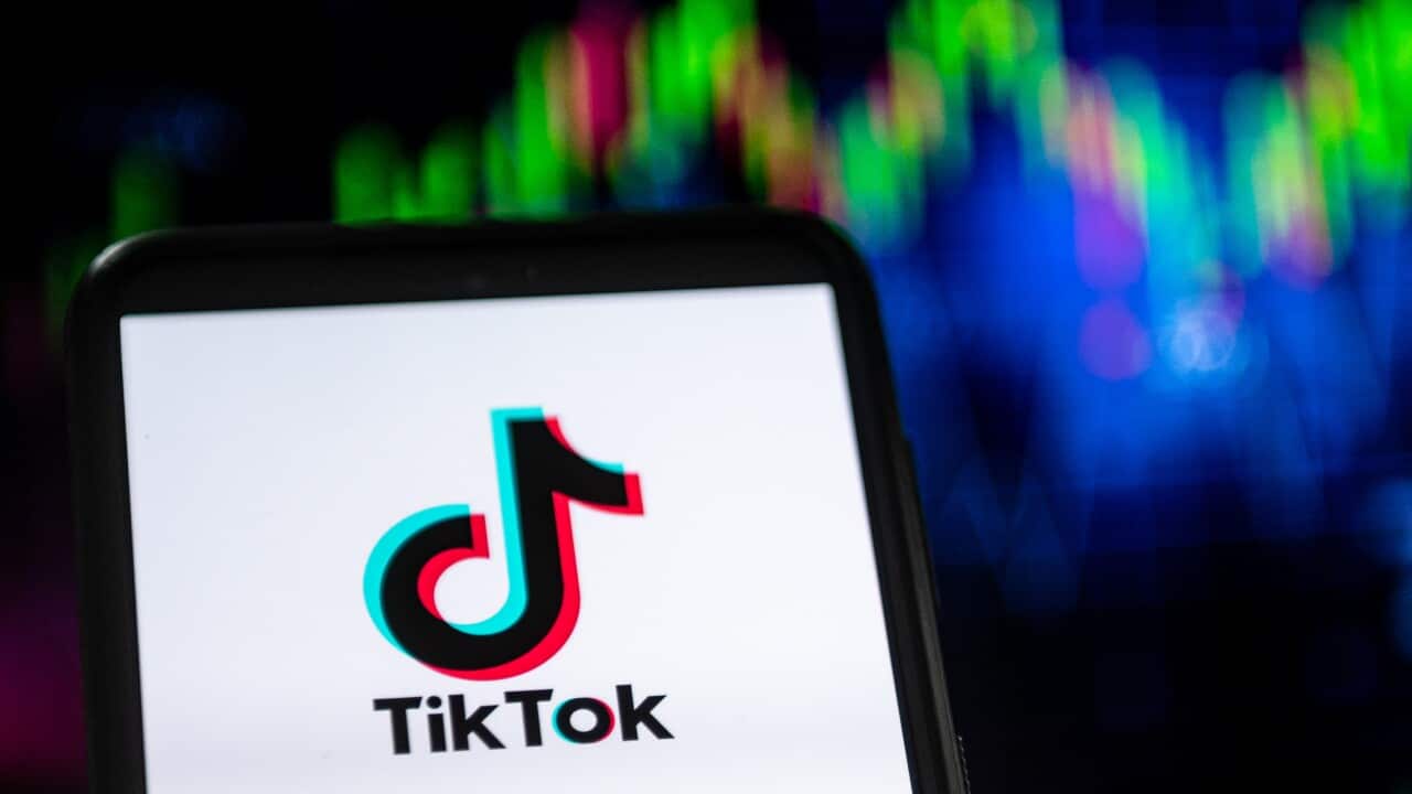 Logos displayed on smartphones in Poland - 02 Sept 2022