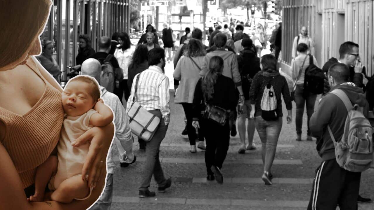 Australia's population rises