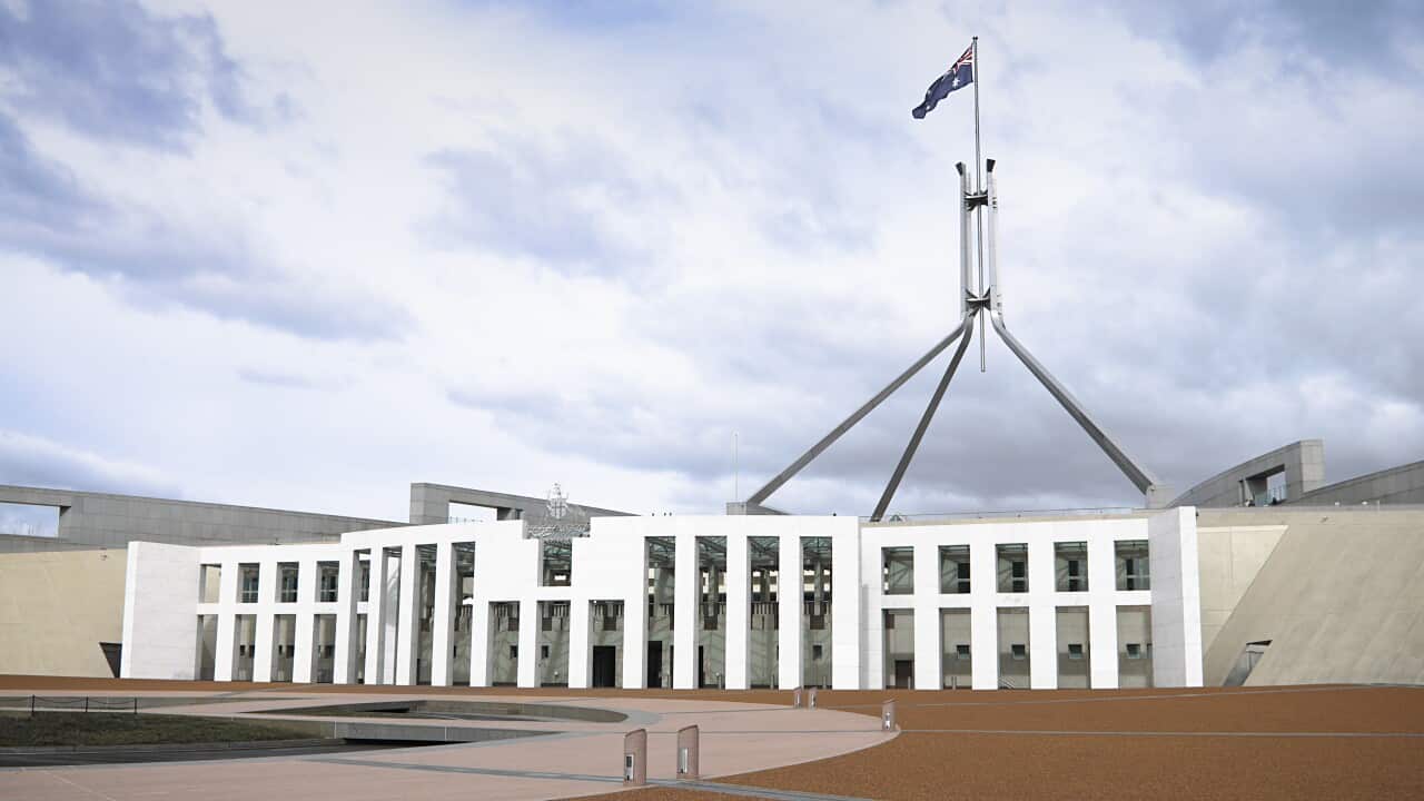 The Parliament of Australia in Canberra.