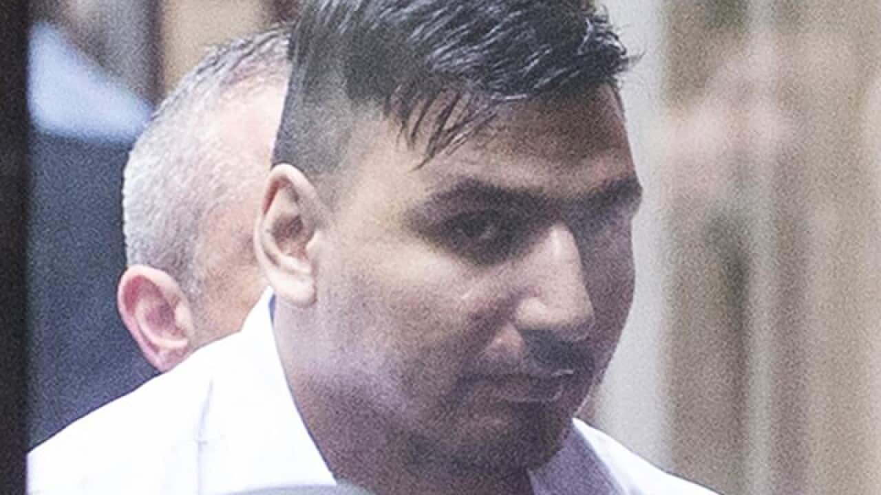 James Gargasoulas arrives at the Supreme Court