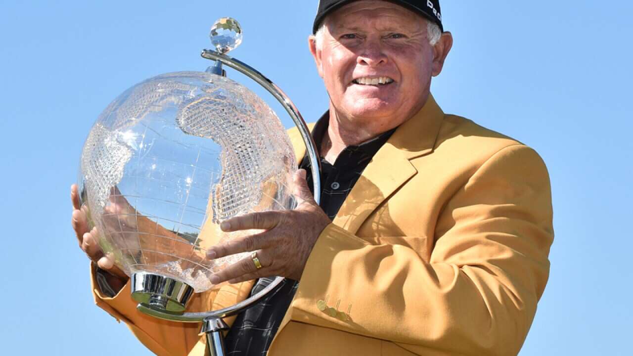 Australian golfer Peter Senior