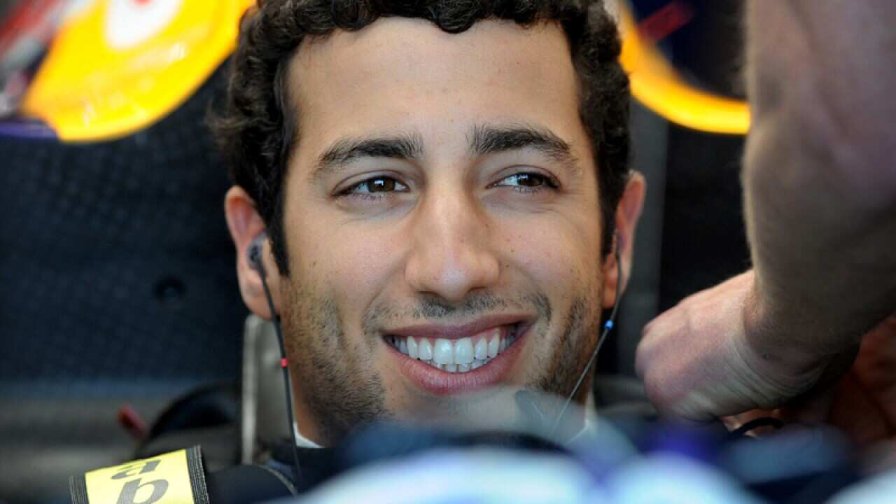 Australian Formula One driver Daniel Ricciardo