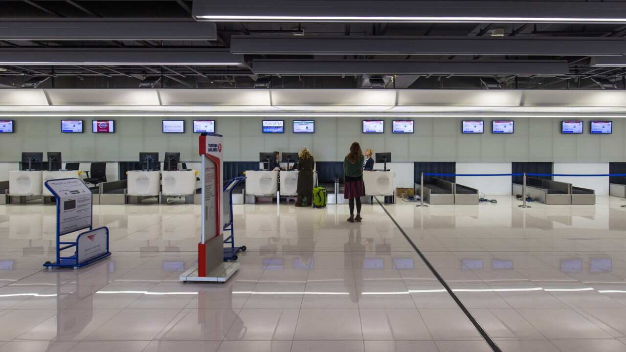 Croatia, Konavle - The newly opened terminal of the Dubrovnik airport
