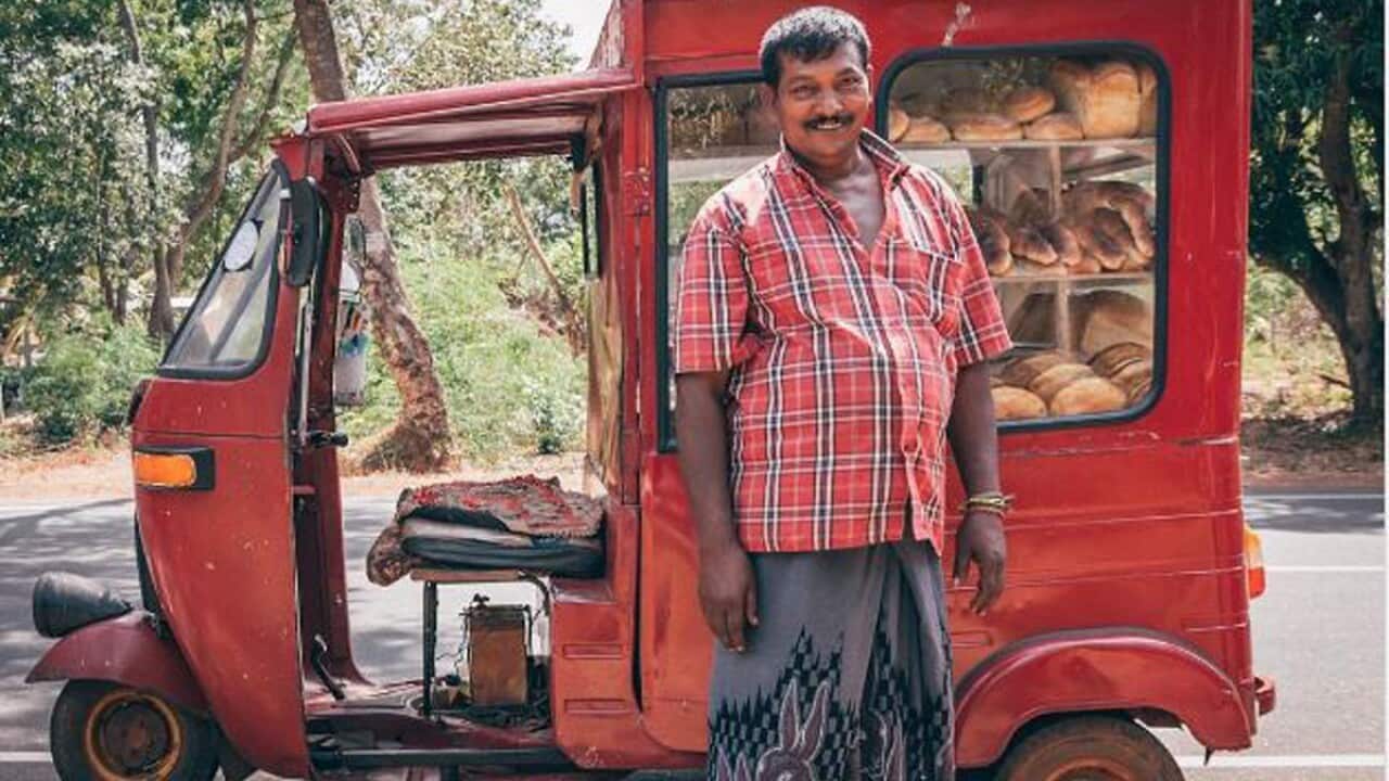 Break tuk tuk in Sri Lanka aka choon paan man