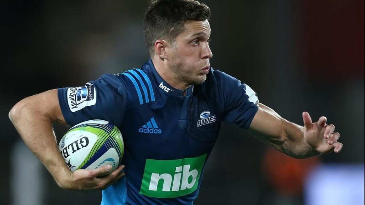 Blues rugby player Matt Duffie