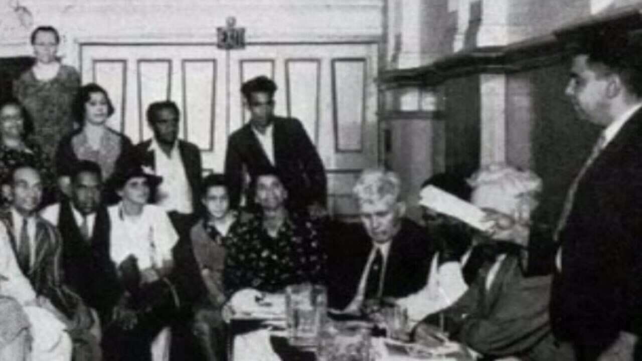 Indigenous leaders at 1938 Day of Mourning