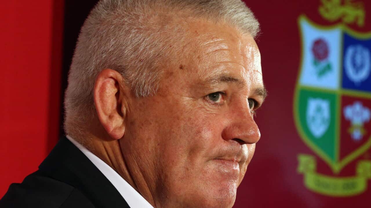British and Irish Lions Coach Warren Gatland
