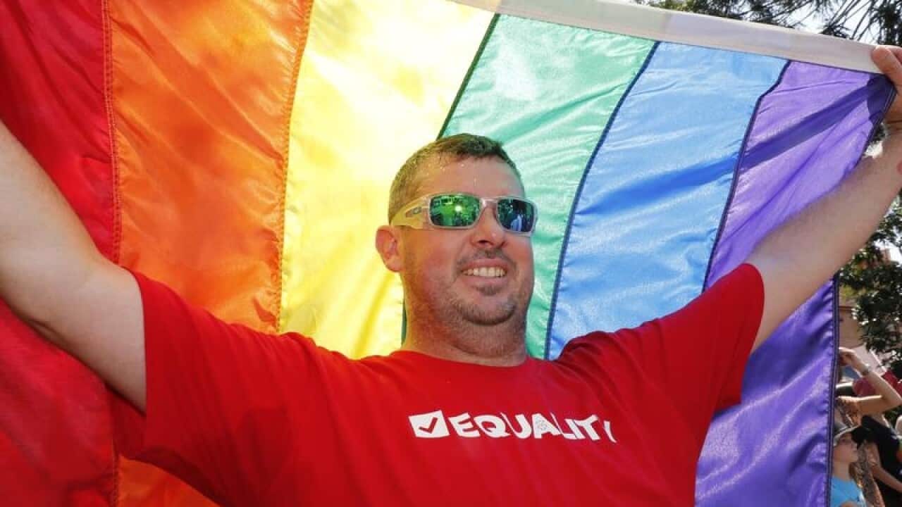 Brisbane's pride march