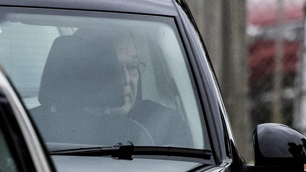 George Pell leaves HM Prison Barwon in Geelong, Tuesday, 7 April, 2020.