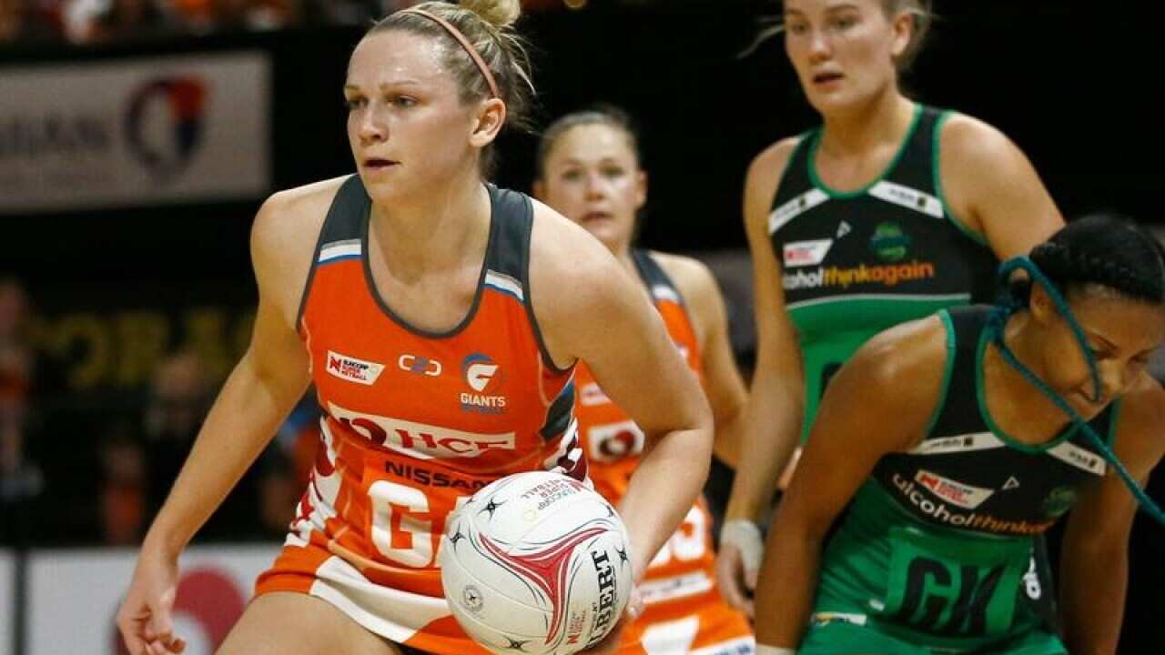 Jo Harten of the Giants