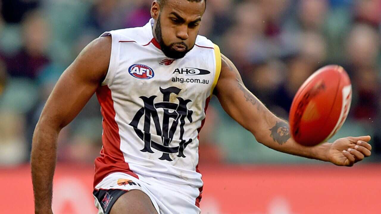 Melbourne Demons defender Heritier Lumumba
