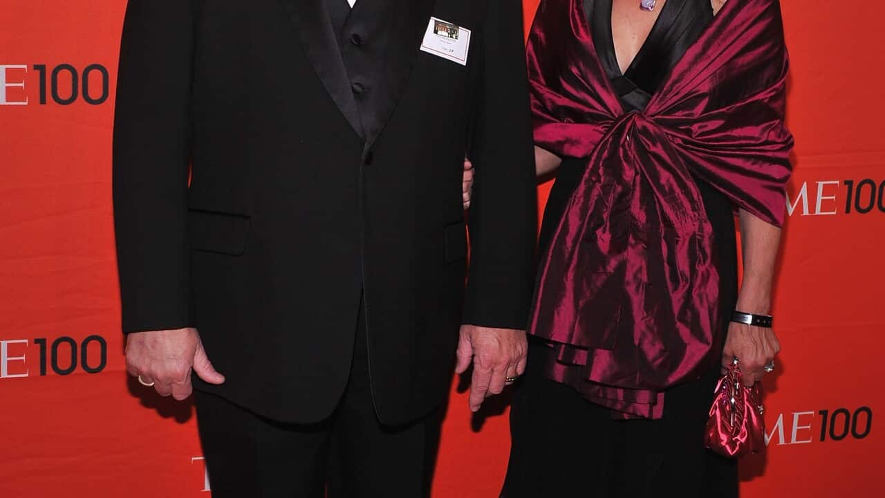 Harold Hamm and his wife, Sue Ann