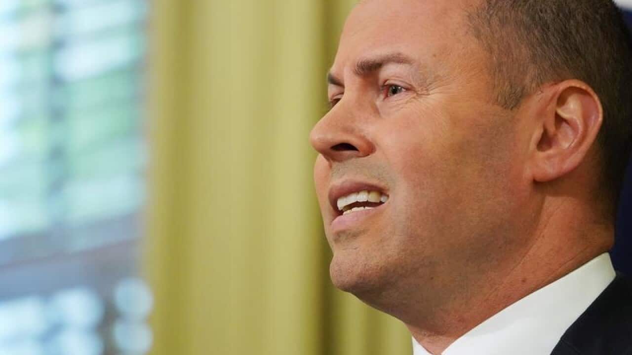 Federal Treasurer Josh Frydenberg