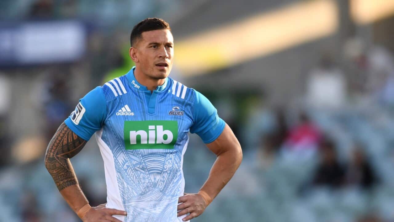 Sonny Bill Williams of the Blues