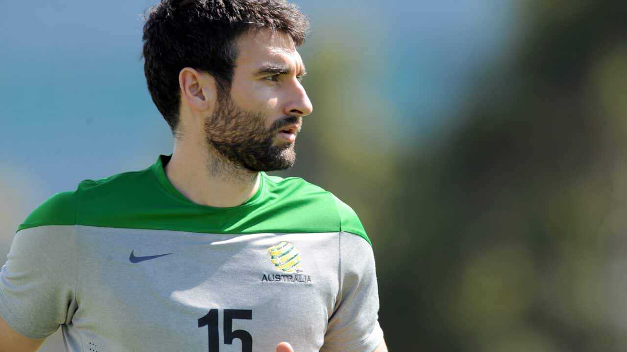 Ready for country ... Socceroos skipper, Mile Jedinak (AAP)
