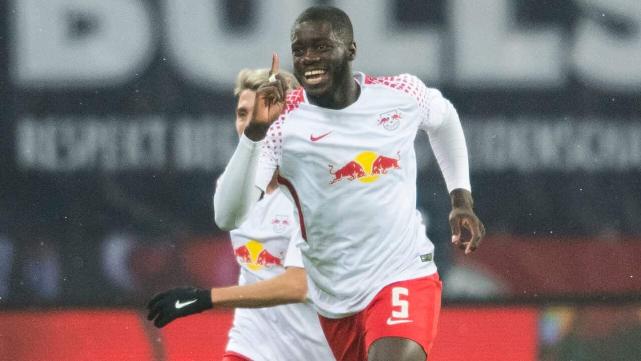 Dayot Upamecano RB Leipzig Augsburg Bundesliga