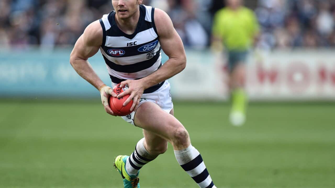 Patrick Dangerfield of the Cats