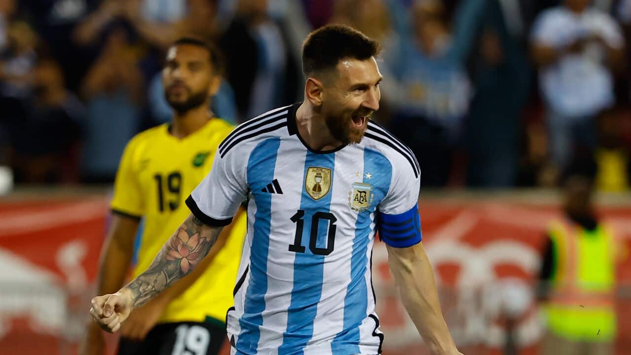 SOCCER: SEP 27 Argentina vs Jamaica