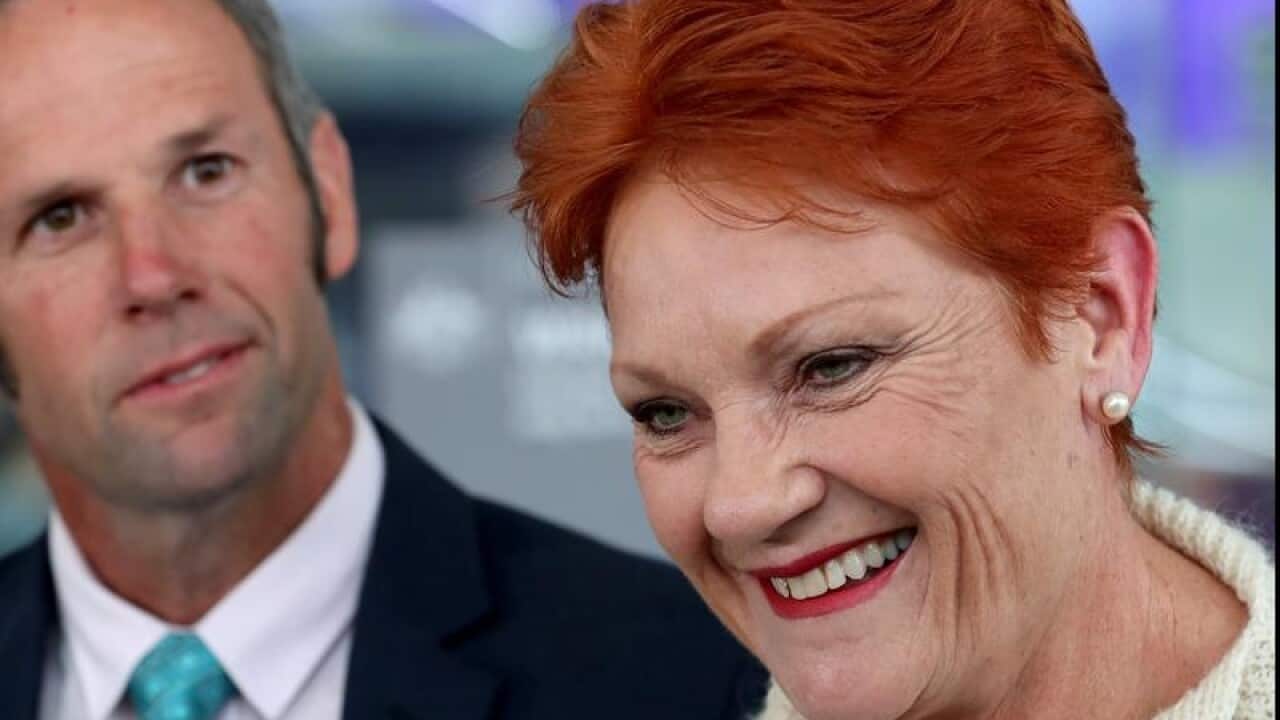 One Nation leader Pauline Hanson is supporting Darling Range by-election candidate Rod Caddies.