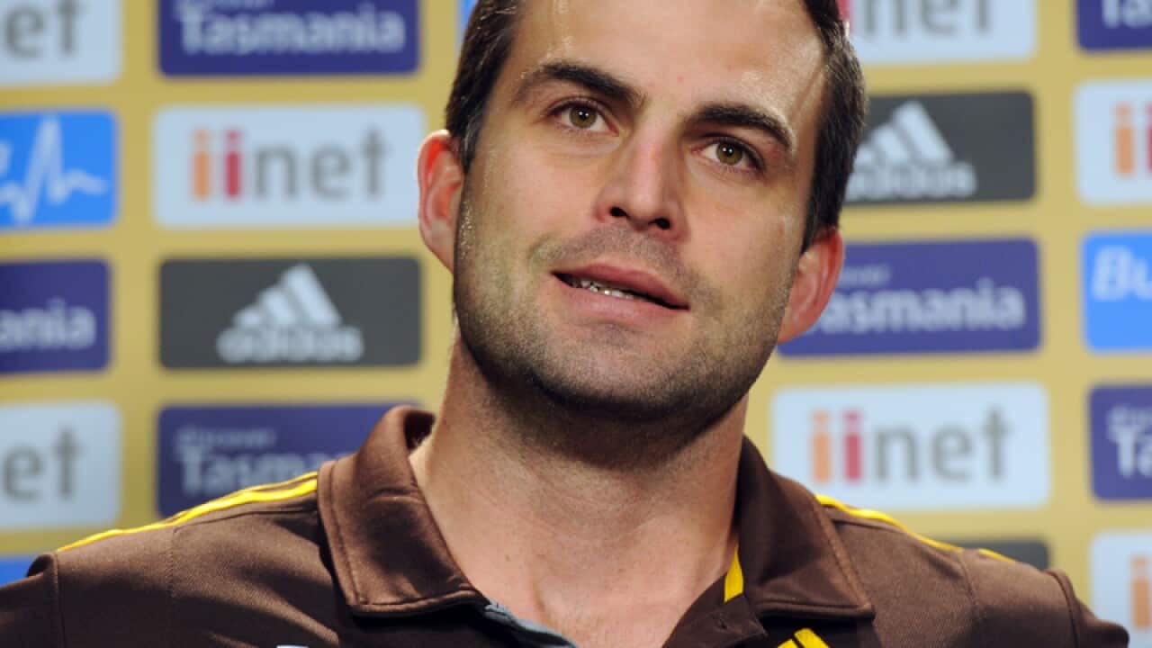 Hawthorn AFL player Brian Lake