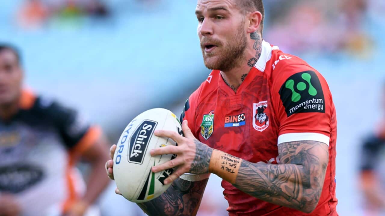Josh Dugan of the Dragons