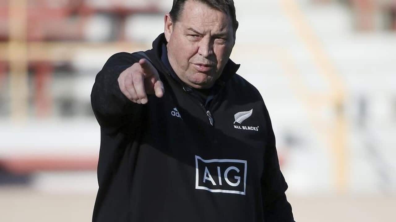 New Zealand coach Steve Hansen.