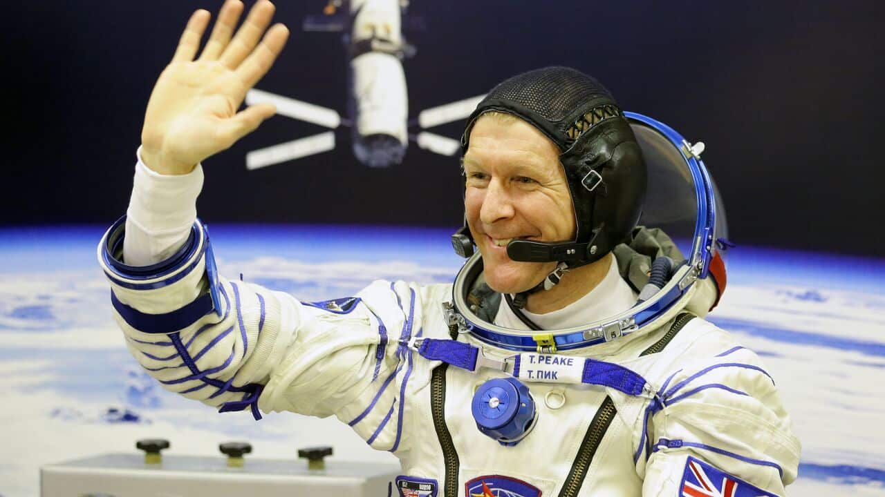 British astronaut Tim Peake