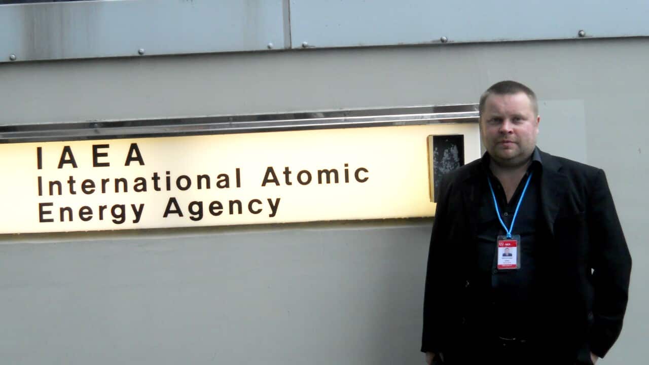 Yevhen Sokolov, specialist at Chernobyl plant station